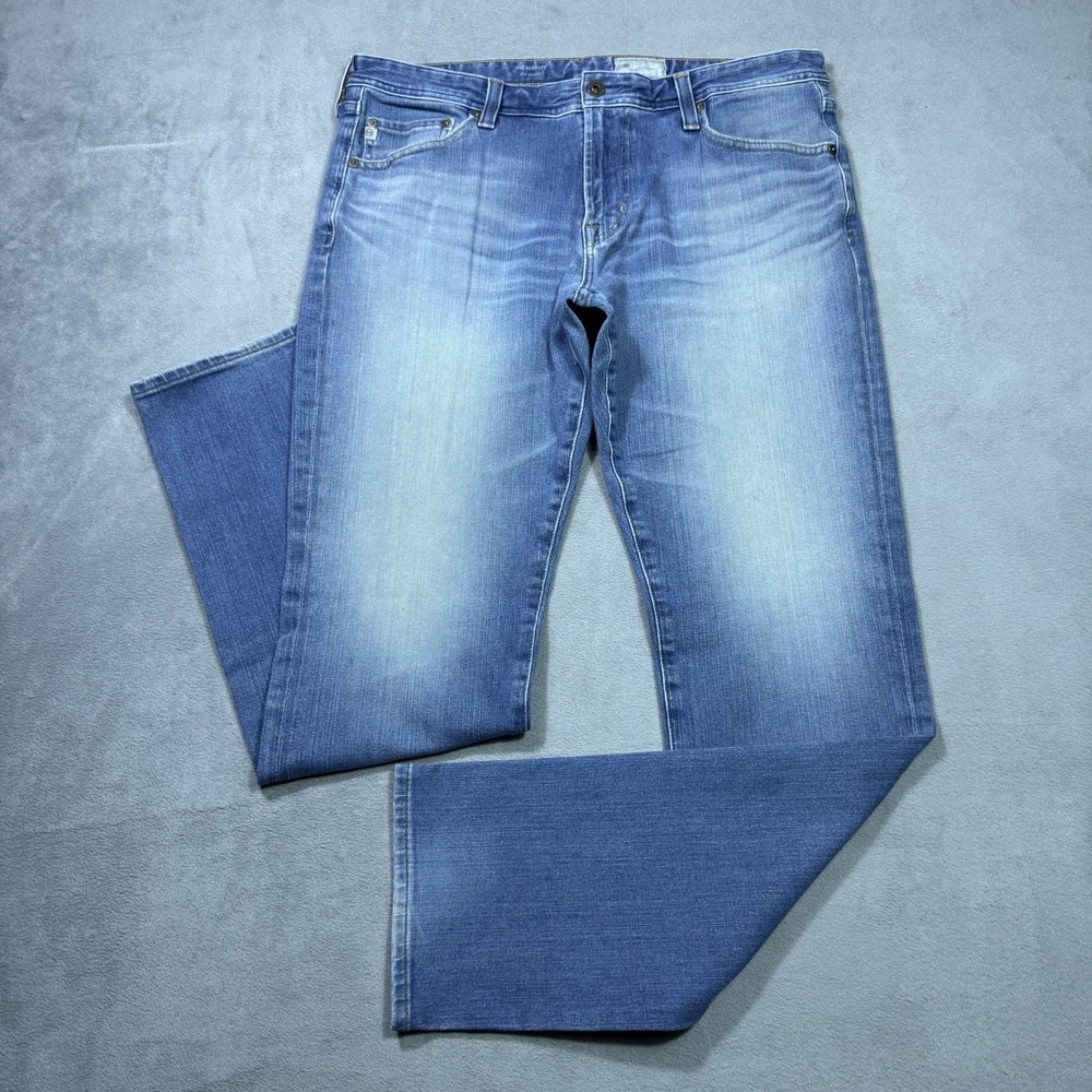 AG Adriano Goldschmied Jeans Mens 36x33 The Everett Slim Straight Denim 360 USA